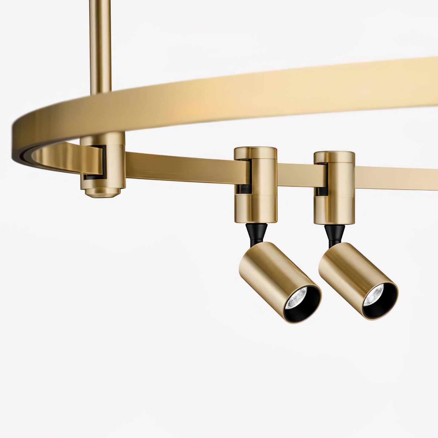 Auroom Round Chandelier - Modern Design with Dimmable LED Lighting