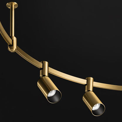 Auroom Round Chandelier - Modern Design with Dimmable LED Lighting
