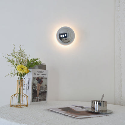 Aurum Sphere Wall Sconce - Elegant Design with Adjustable Brightness