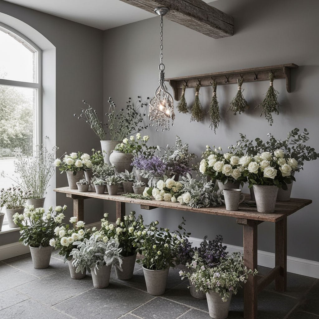 Elegant Autumn Twilight Chandelier - Dimmable LED, Adjustable Height
