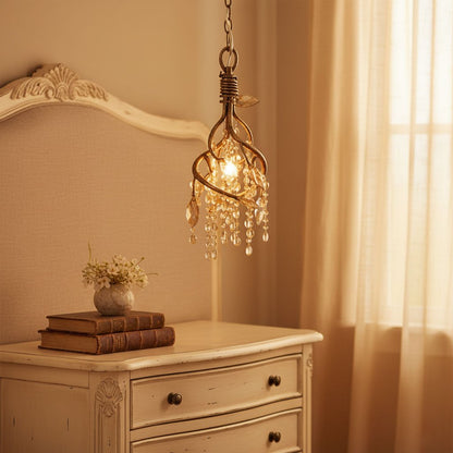 Elegant Autumn Twilight Chandelier - Dimmable LED, Adjustable Height