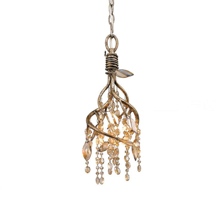 Elegant Autumn Twilight Chandelier - Dimmable LED, Adjustable Height