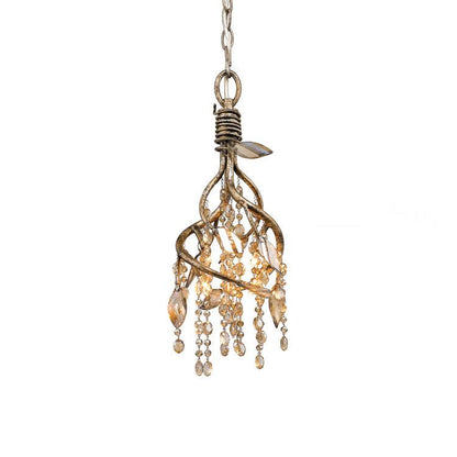 Elegant Autumn Twilight Chandelier - Dimmable LED, Adjustable Height