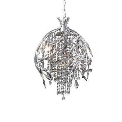 Elegant Autumn Twilight Chandelier - Dimmable LED, Adjustable Height