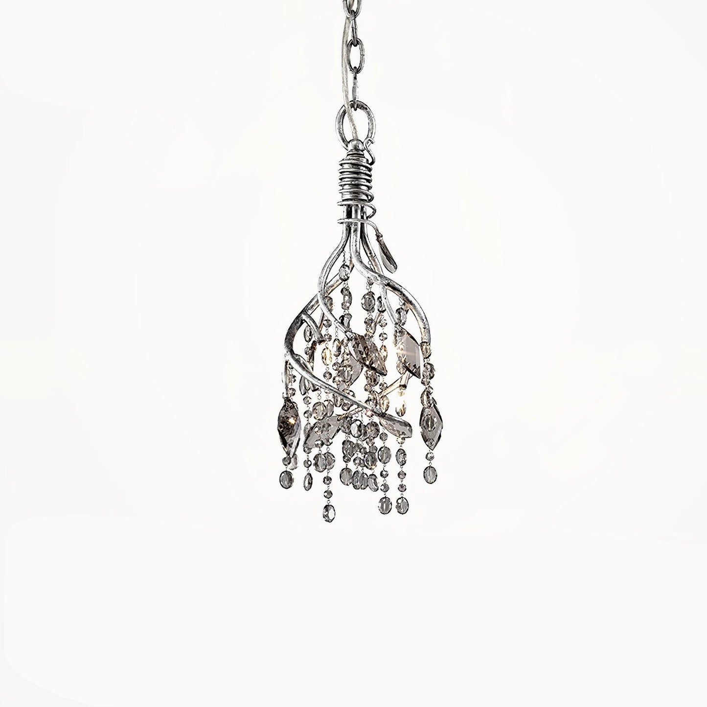 Elegant Autumn Twilight Chandelier - Dimmable LED, Adjustable Height