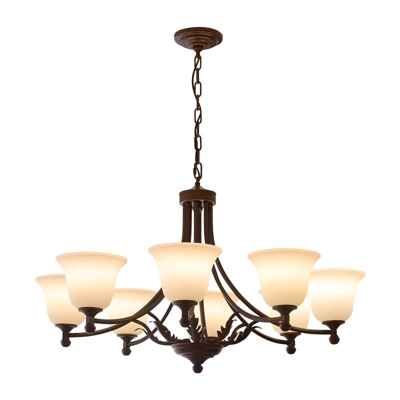 Aveline Bloom Chandelier - Elegant Crystal Design with Adjustable Heig