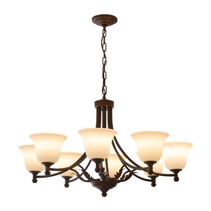 Aveline Bloom Chandelier - Elegant Crystal Design with Adjustable Heig