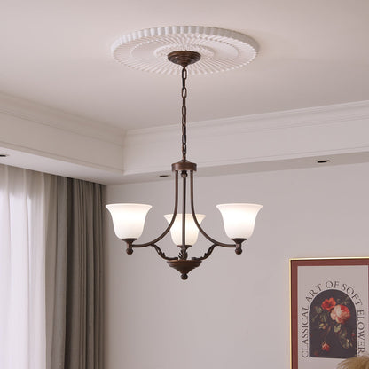 Aveline Bloom Chandelier - Elegant Crystal Design with Adjustable Heig