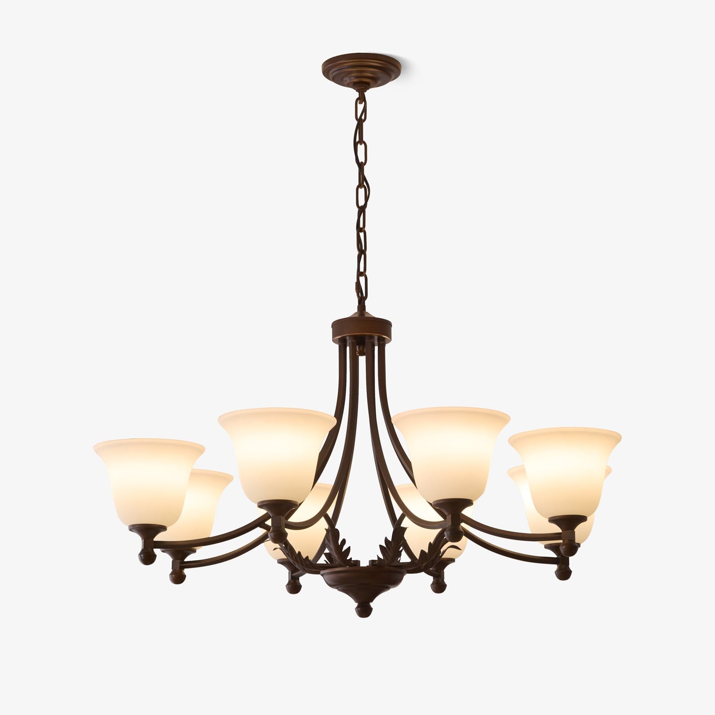 Aveline Bloom Chandelier - Elegant Crystal Design with Adjustable Heig