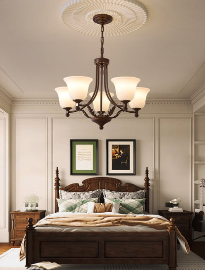 Aveline Bloom Chandelier - Elegant Crystal Design with Adjustable Heig