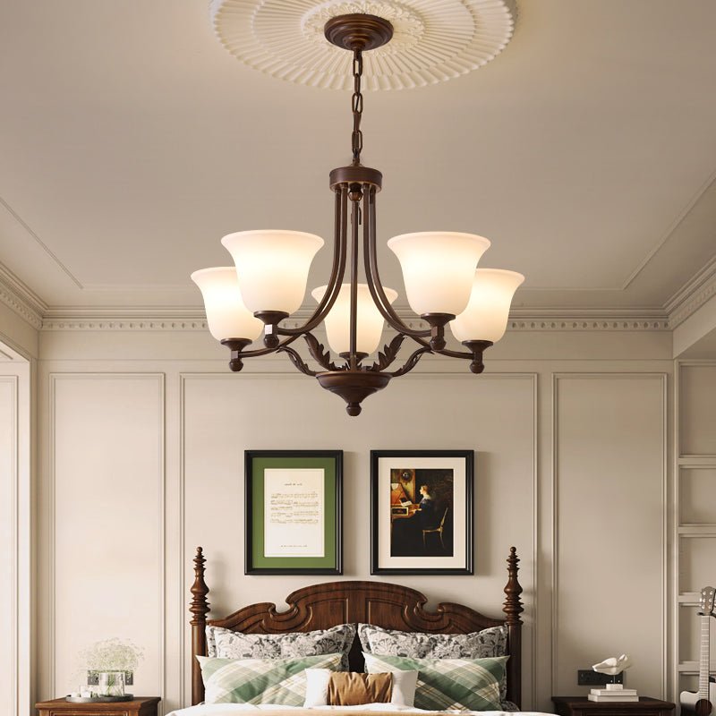 Aveline Bloom Chandelier - Elegant Crystal Design with Adjustable Heig