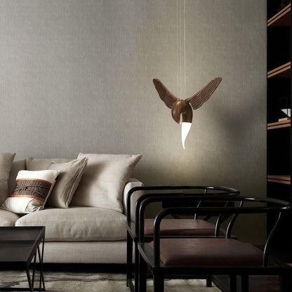 Avian Flight Chandelier - Elegant Design with Adjustable Brightness
