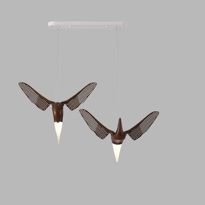 Avian Flight Chandelier - Elegant Design with Adjustable Brightness