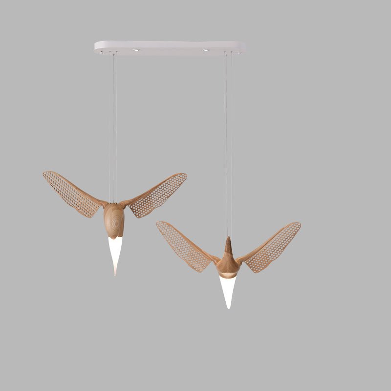 Avian Flight Chandelier - Elegant Design with Adjustable Brightness