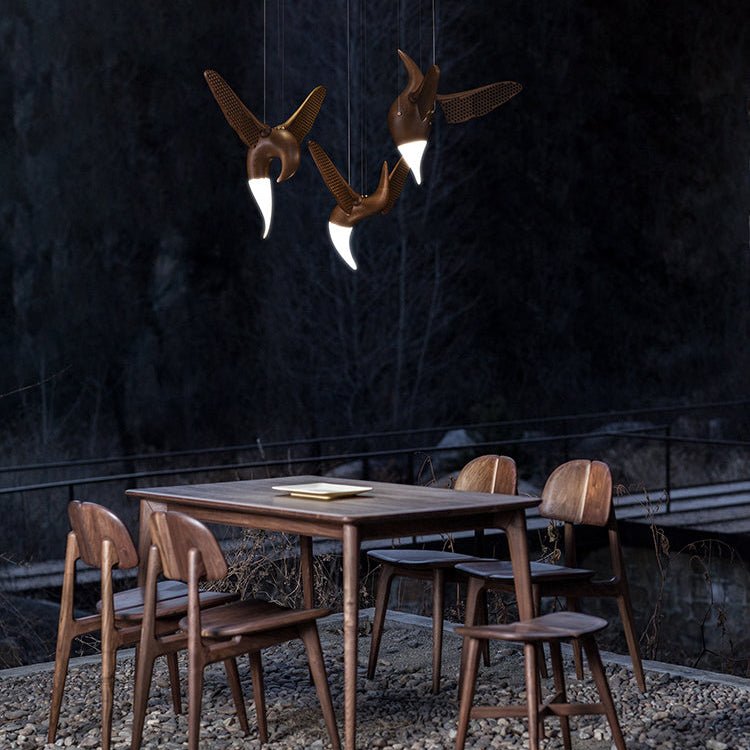 Avian Flight Chandelier - Elegant Design with Adjustable Brightness