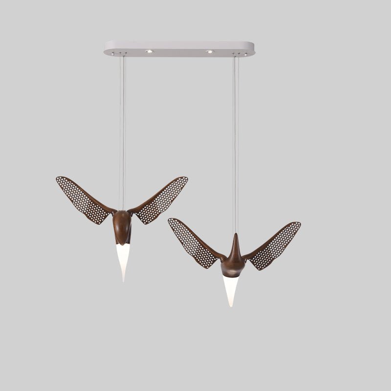 Avian Flight Chandelier - Elegant Design with Adjustable Brightness