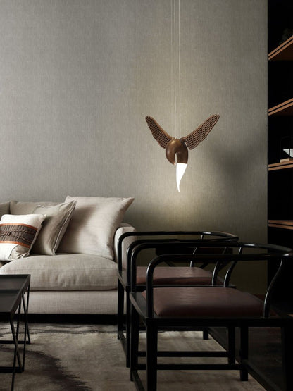 Avian Flight Chandelier - Elegant Design with Adjustable Brightness