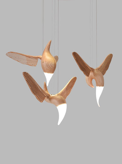Avian Flight Chandelier - Elegant Design with Adjustable Brightness