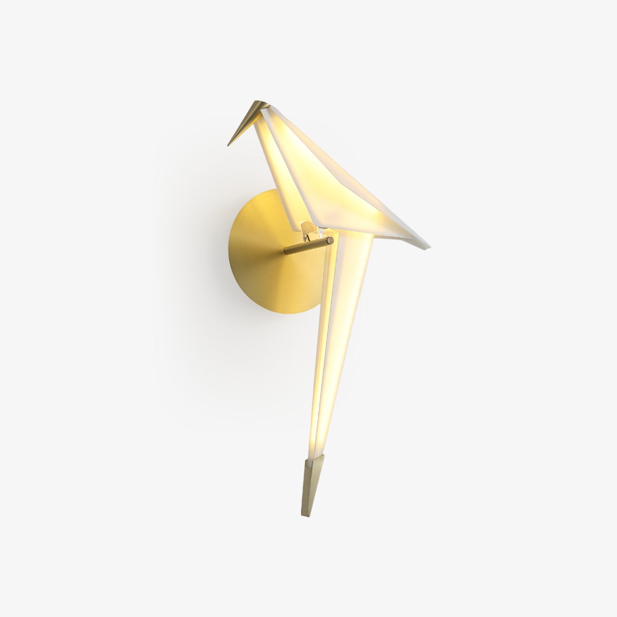 Avian Serenity Wall Lamp - Adjustable Brightness, Elegant Design
