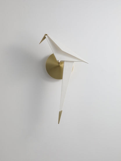 Avian Serenity Wall Lamp - Adjustable Brightness, Elegant Design