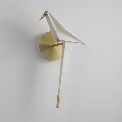 Avian Serenity Wall Lamp - Adjustable Brightness, Elegant Design