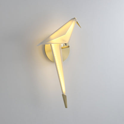 Avian Serenity Wall Lamp - Adjustable Brightness, Elegant Design