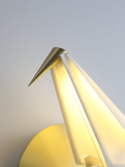 Avian Serenity Wall Lamp - Adjustable Brightness, Elegant Design