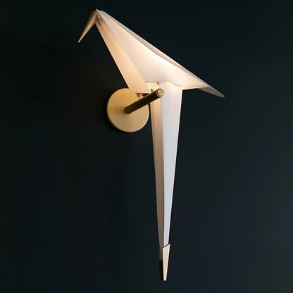 Avian Serenity Wall Lamp - Adjustable Brightness, Elegant Design