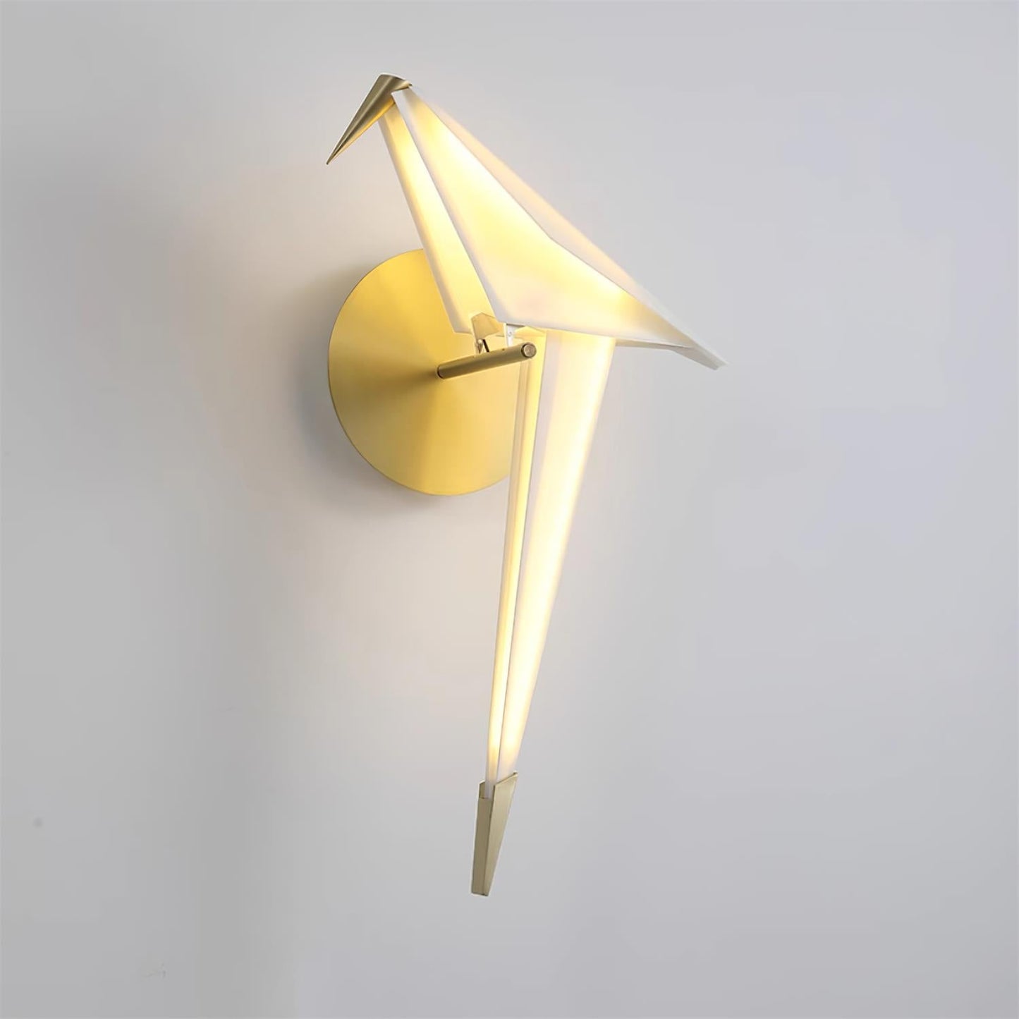 Avian Serenity Wall Lamp - Adjustable Brightness, Elegant Design