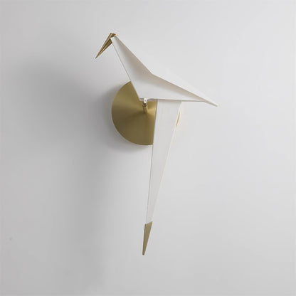 Avian Serenity Wall Lamp - Adjustable Brightness, Elegant Design