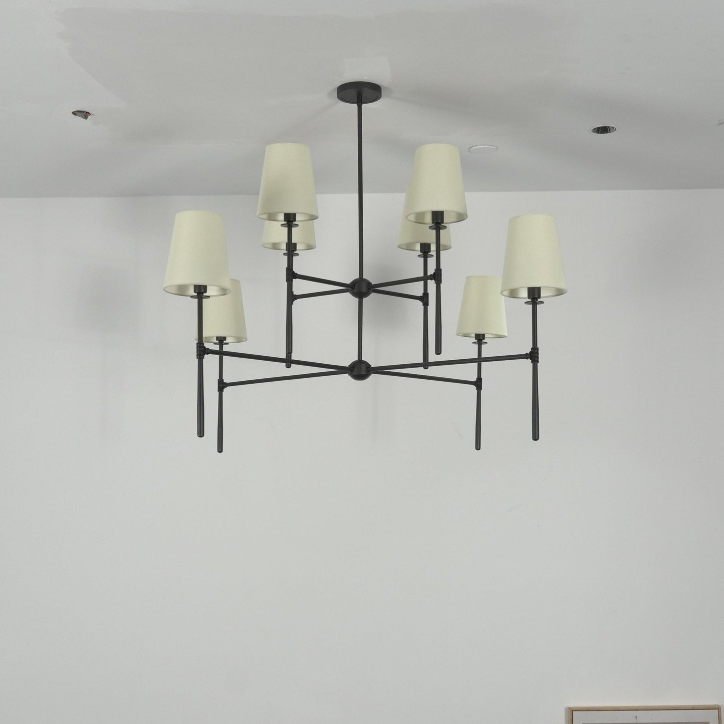 Modern Axial Chandelier - Adjustable Brightness & Elegant Design