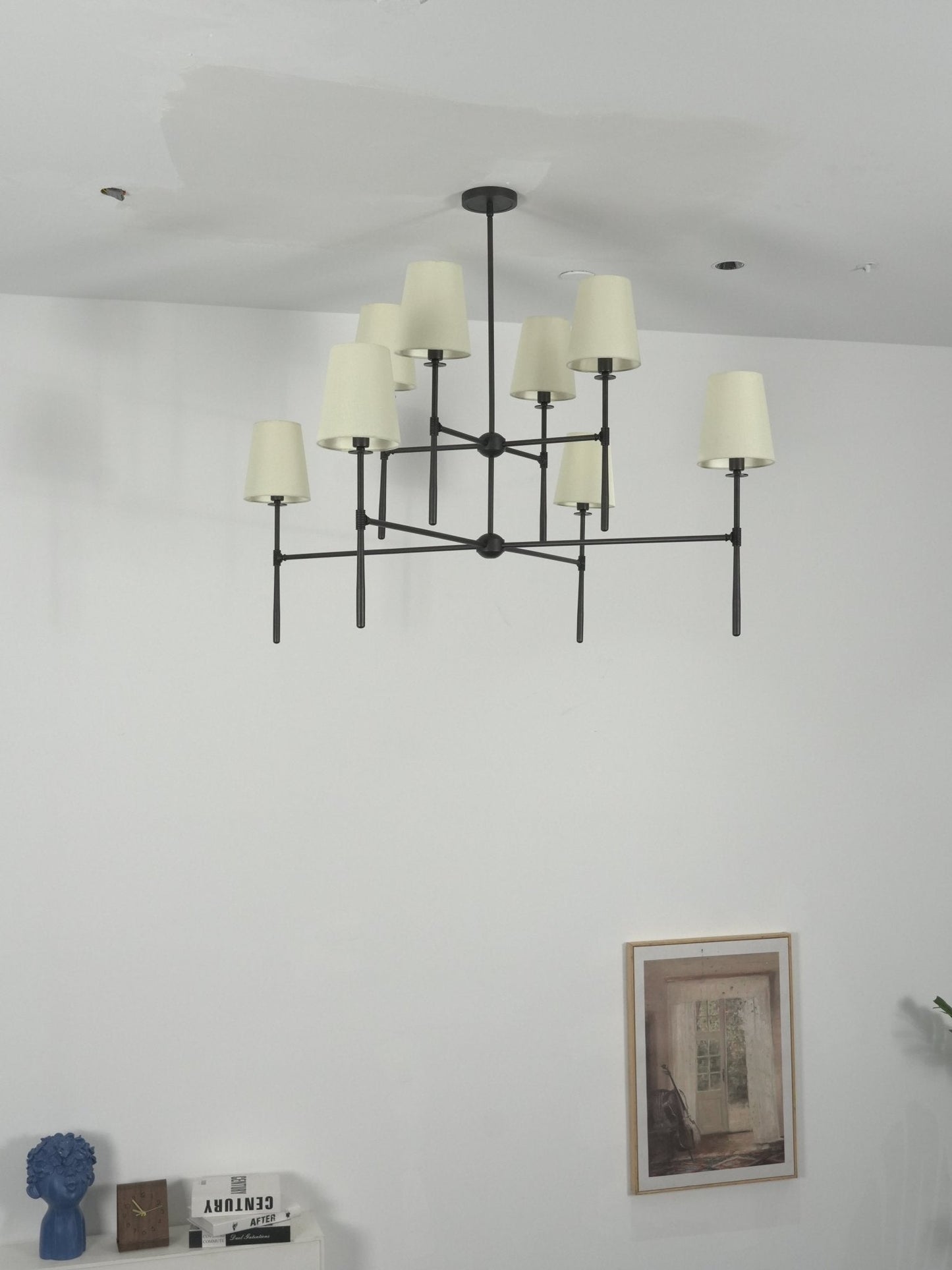 Modern Axial Chandelier - Adjustable Brightness & Elegant Design