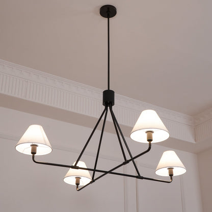 Axis Chandelier - Modern Lighting Fixture with Adjustable Arms & LED B