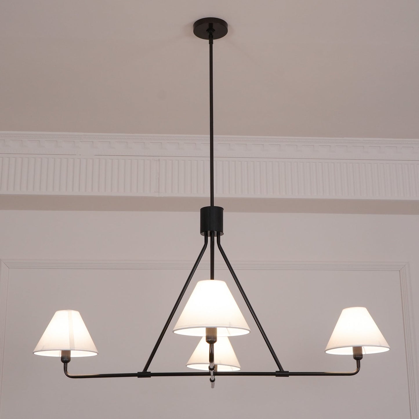 Axis Chandelier - Modern Lighting Fixture with Adjustable Arms & LED B
