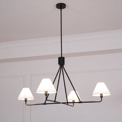 Axis Chandelier - Modern Lighting Fixture with Adjustable Arms & LED B