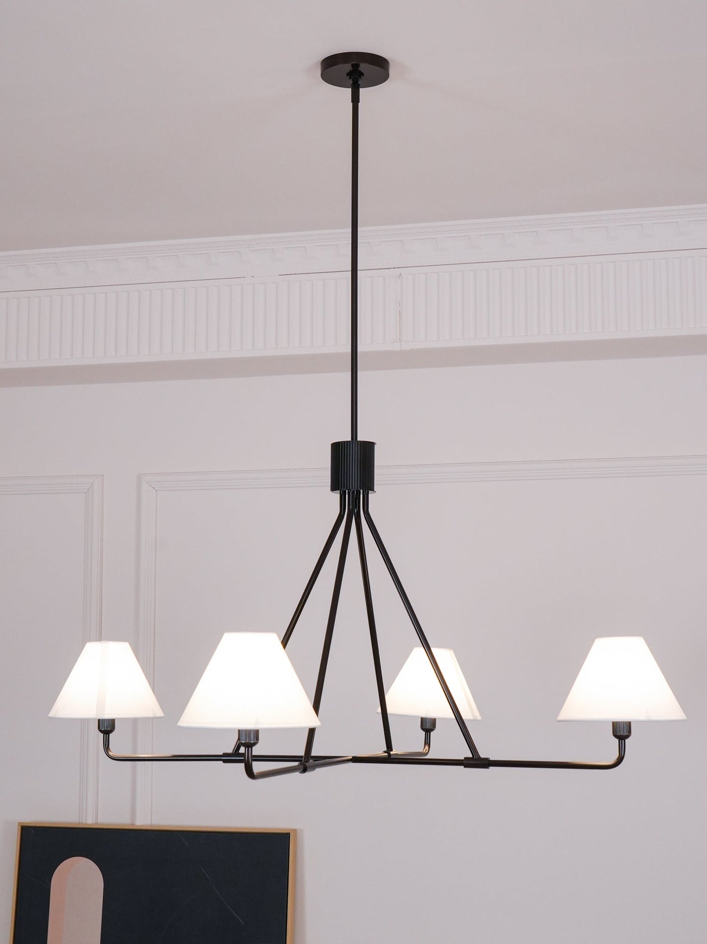 Axis Chandelier - Modern Lighting Fixture with Adjustable Arms & LED B