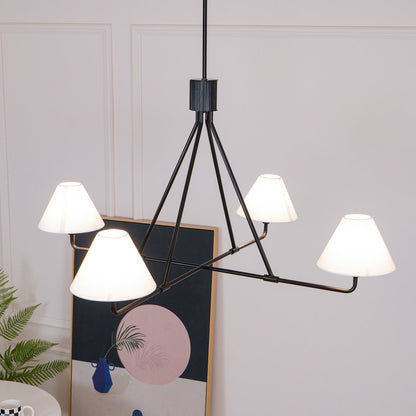 Axis Chandelier - Modern Lighting Fixture with Adjustable Arms & LED B