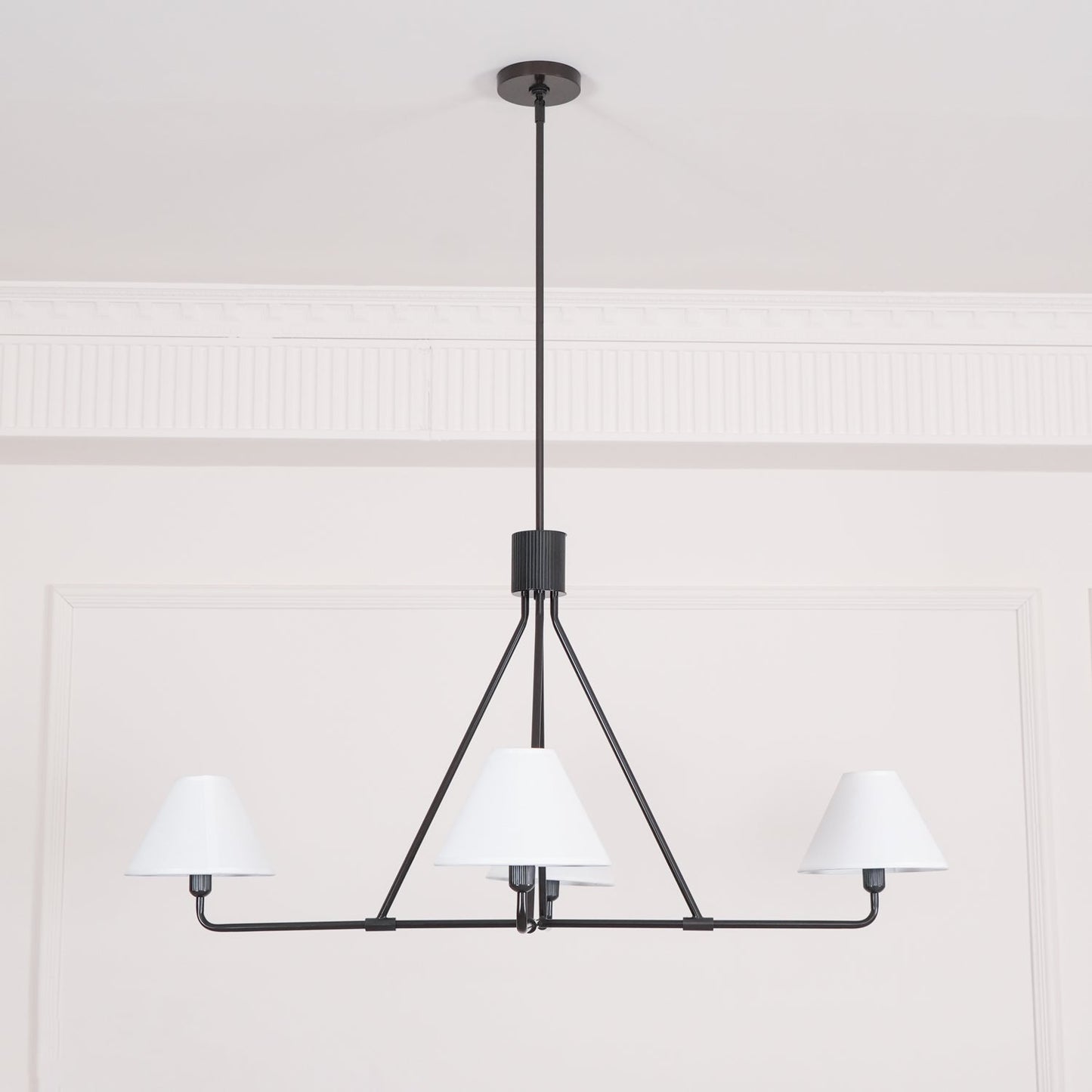 Axis Chandelier - Modern Lighting Fixture with Adjustable Arms & LED B