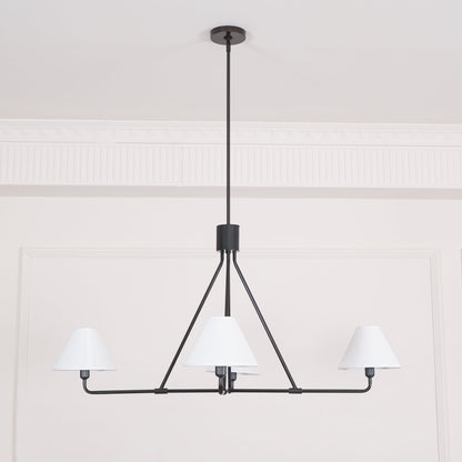 Axis Chandelier - Modern Lighting Fixture with Adjustable Arms & LED B