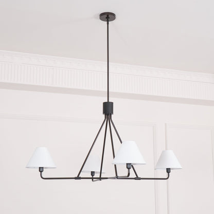 Axis Chandelier - Modern Lighting Fixture with Adjustable Arms & LED B