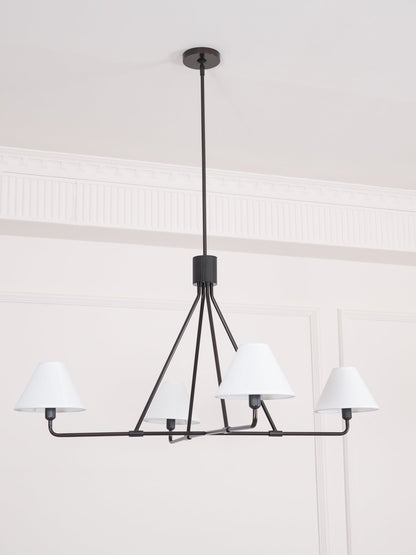 Axis Chandelier - Modern Lighting Fixture with Adjustable Arms & LED B