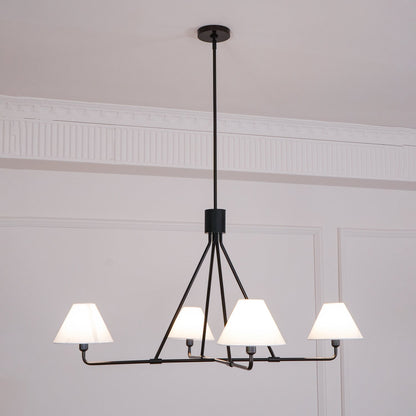 Axis Chandelier - Modern Lighting Fixture with Adjustable Arms & LED B