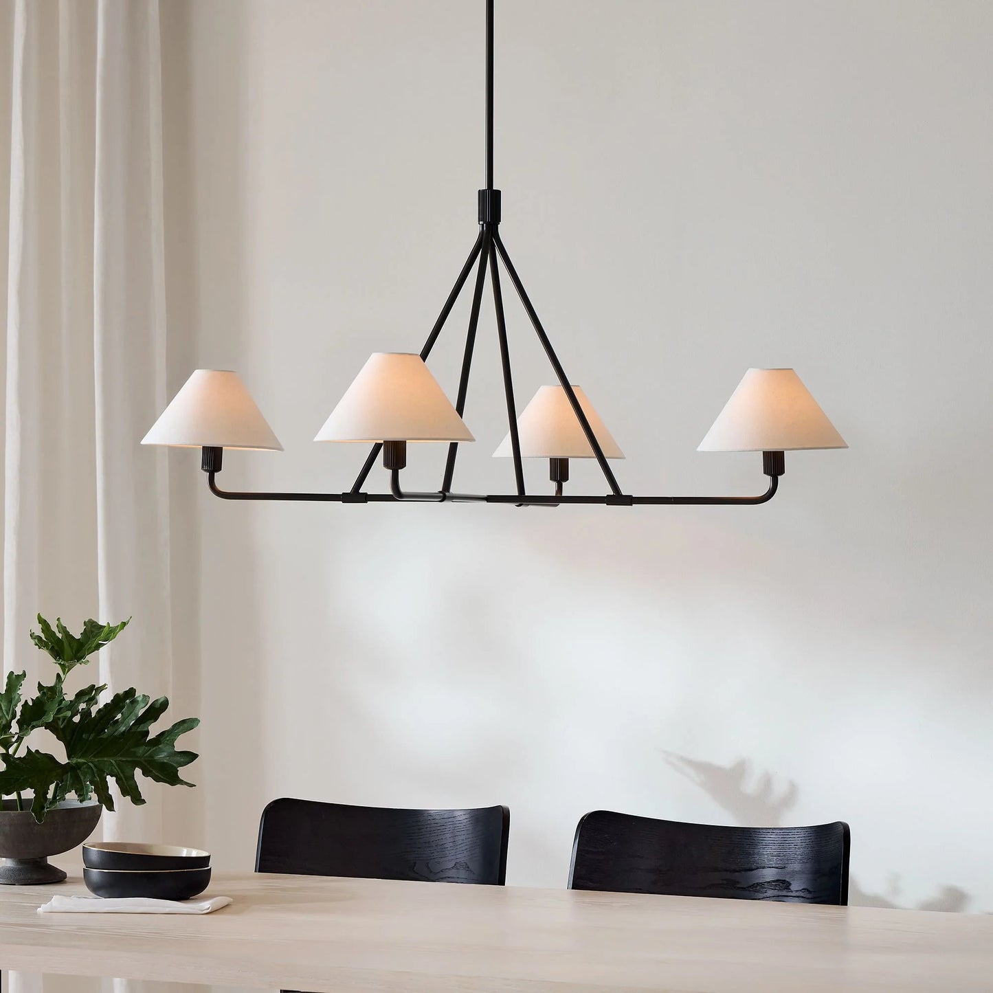Axis Chandelier - Modern Lighting Fixture with Adjustable Arms & LED B