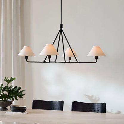 Axis Chandelier - Modern Lighting Fixture with Adjustable Arms & LED B