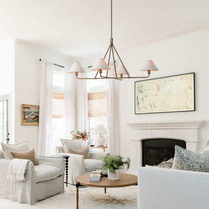 Axis Chandelier - Modern Lighting Fixture with Adjustable Arms & LED B