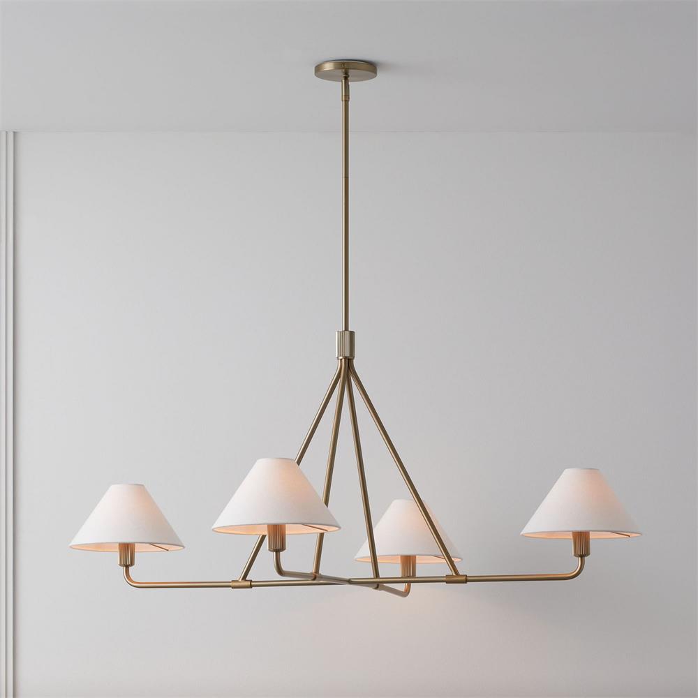 Axis Chandelier - Modern Lighting Fixture with Adjustable Arms & LED B