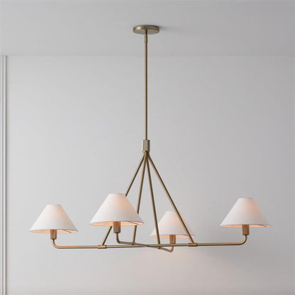 Axis Chandelier - Modern Lighting Fixture with Adjustable Arms & LED B
