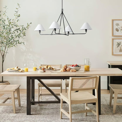 Axis Chandelier - Modern Lighting Fixture with Adjustable Arms & LED B