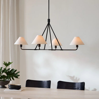 Axis Chandelier - Modern Lighting Fixture with Adjustable Arms & LED B