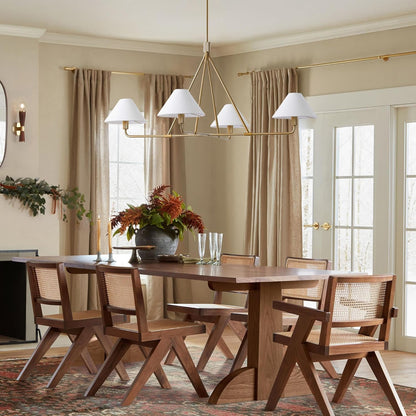 Axis Chandelier - Modern Lighting Fixture with Adjustable Arms & LED B